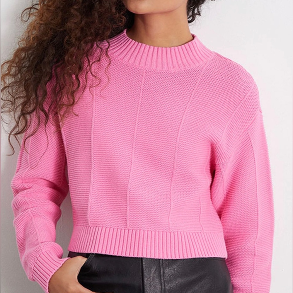 LA Hearts Chunky Mock Neck Sweater